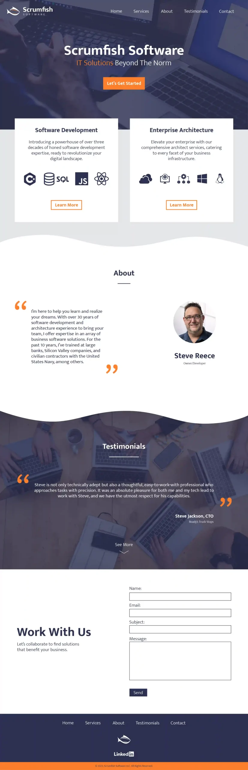 Landing Page